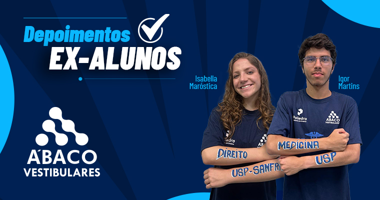 Depoimentos ex-alunos Ábaco Vestibulares