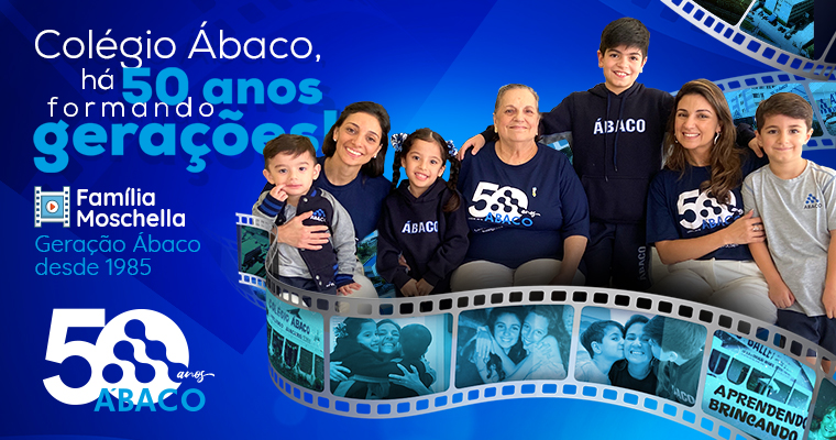 ÁBACO FORMANDO GERAÇÕES: Família Moschella